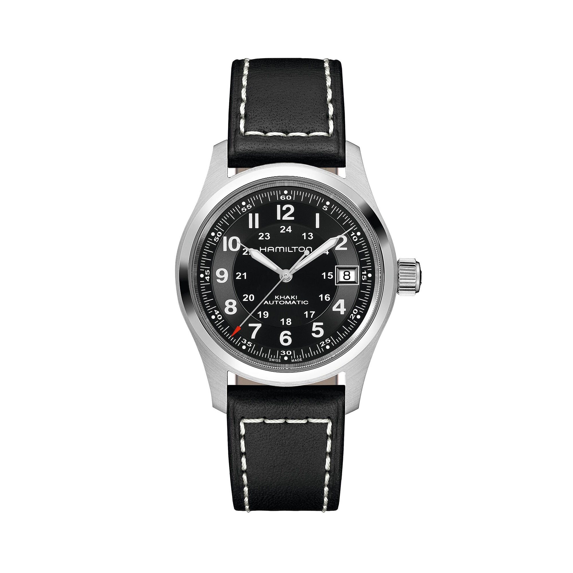 Hamilton Khaki Field Automatic 38 mm Stainless Steel | Maison Birks